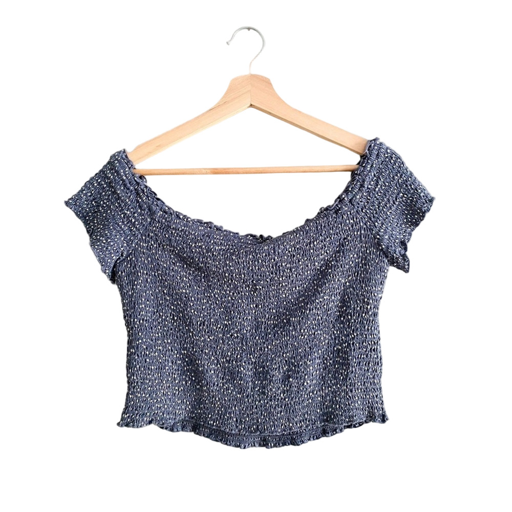 Abercrombie & Fitch | Off the Shoulder Crop Top | Size XL